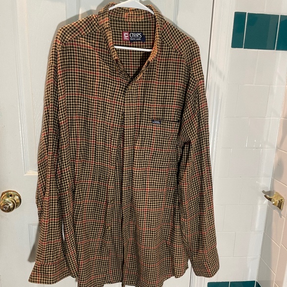 Vintage Chaps Checked Shirt - XL main image 1